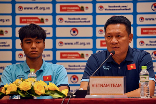 HLV U17 Việt Nam phấn đấu duy trì phong độ tốt trước Thái Lan